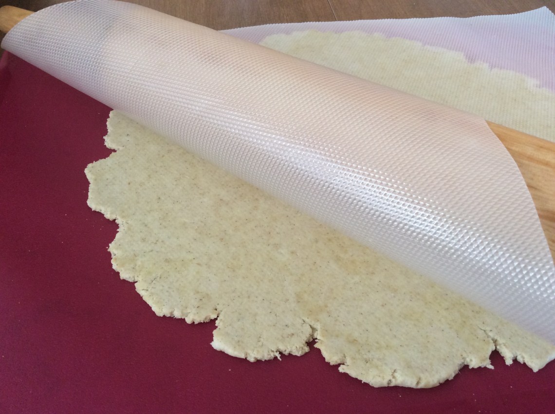 comment étaler facilement une pâte sans gluten, étape 2